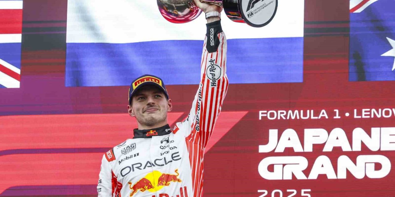 JAPONYA’DA KAZANAN MAX VERSTAPPEN