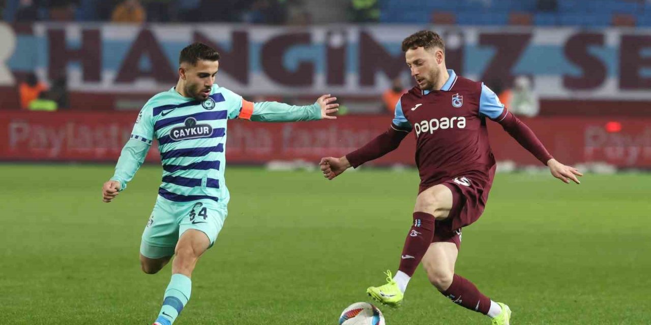 TRABZONSPOR - ÇAYKUR RİZESPOR MAÇININ SAATİ DEĞİŞTİ