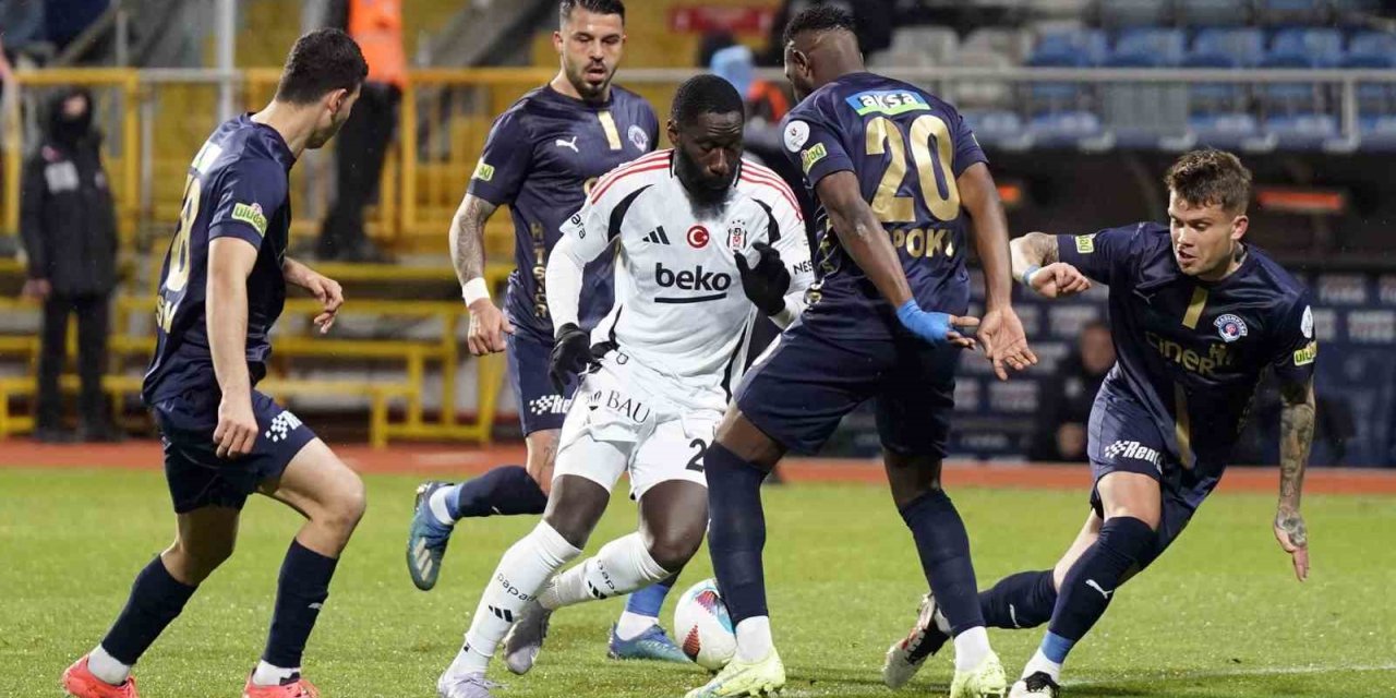 TRENDYOL SÜPER LİG: KASIMPAŞA: 1 - BEŞİKTAŞ: 1 (MAÇ SONUCU)