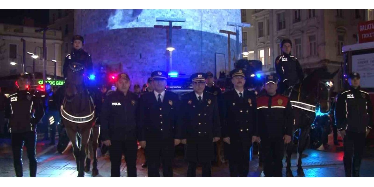 EMNİYET TEŞKİLATI’NIN 180. YILI BEYOĞLU’NDA KUTLANDI
