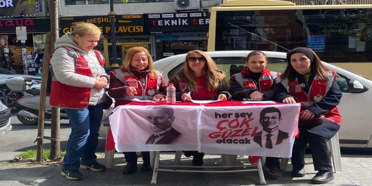 Kağıthane Kadın Kolları Yönetimi Adalet İçin Sahada