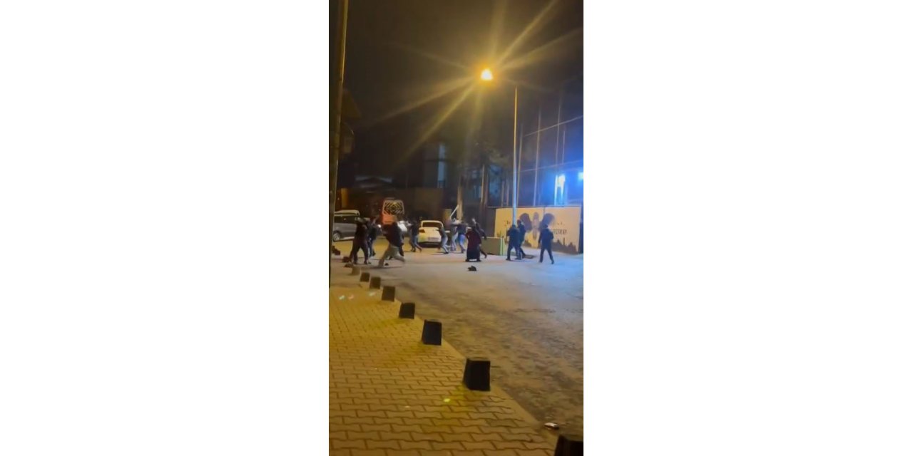 BAŞAKŞEHİR’DE MEYDAN MUHAREBESİNİ ARATMAYAN KAVGA