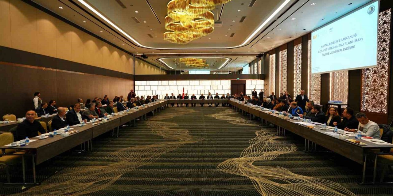 KARTAL BELEDİYESİ VE İSTANBUL VALİLİĞİ’NDEN ‘ORTAK AFET TOPLANTISI’