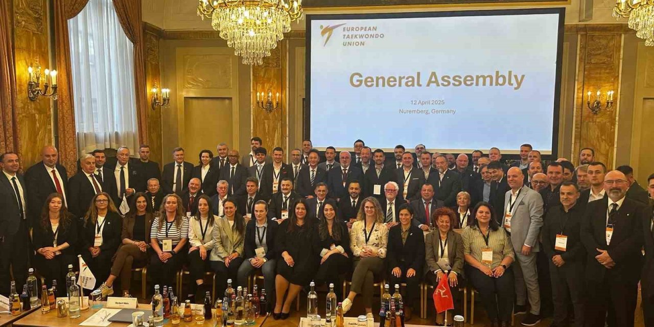 METİN ŞAHİN, YENİDEN AVRUPA TAEKWONDO FEDERASYONU ASBAŞKANLIĞI GÖREVİNE SEÇİLDİ