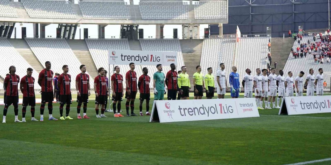 TRENDYOL 1. LİG: FATİH KARAGÜMRÜK: 0 - GENÇLERBİRLİĞİ: 0