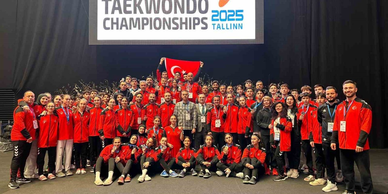 GENÇ MİLLİ TAEKWONDO TAKIMI ŞAMPİYON OLDU