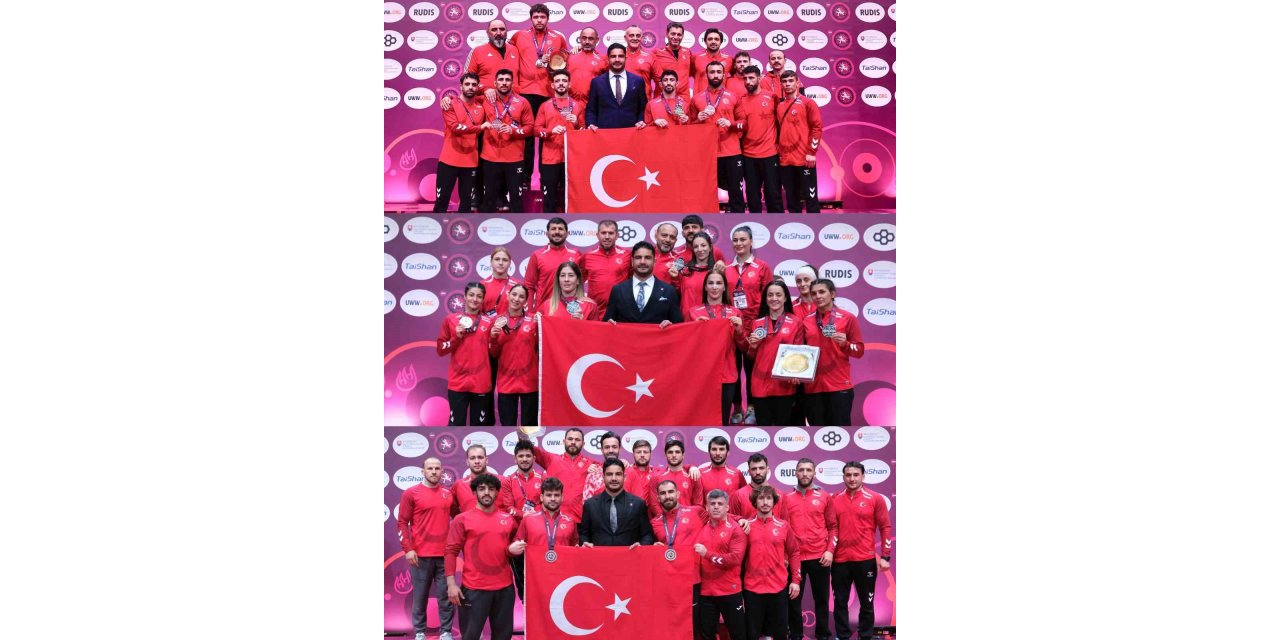 TÜRKİYE, AVRUPA ŞAMPİYONASI’NI 14 MADALYA İLE TAMAMLADI