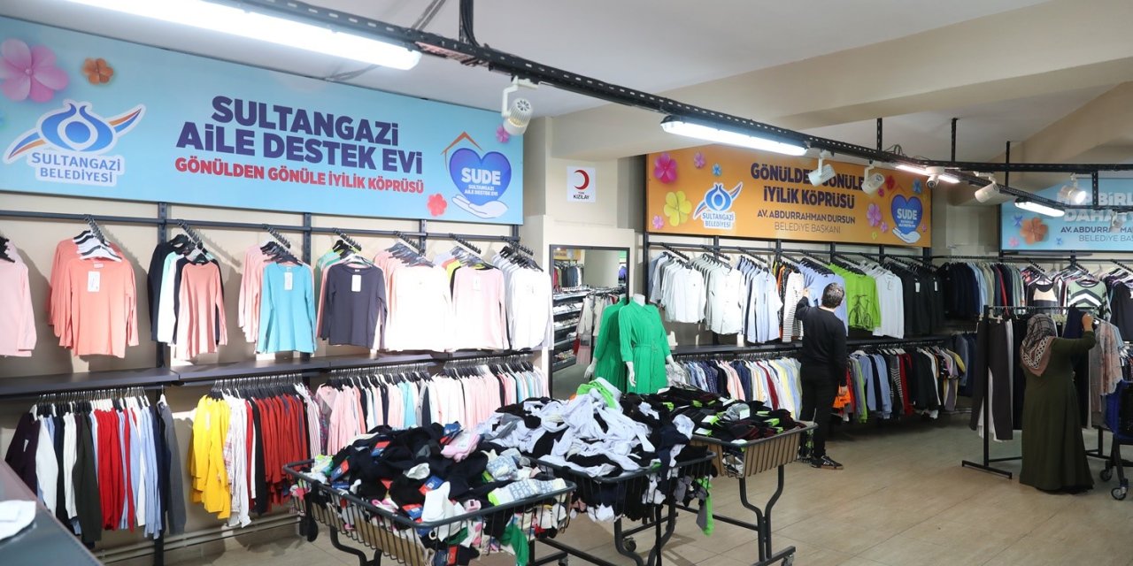 SULTANGAZİ’DE İHTİYAÇ SAHİBİ AİLELERE DESTEK