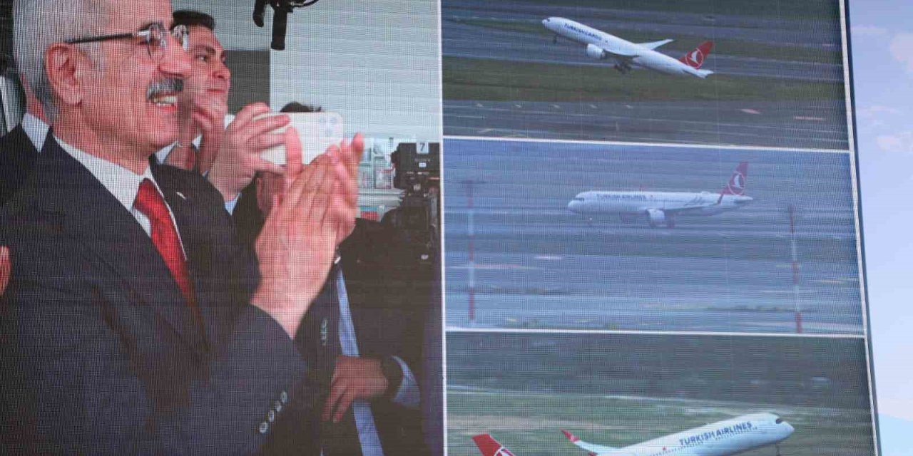 İSTANBUL HAVALİMANI’NDA TARİHİ GÜN