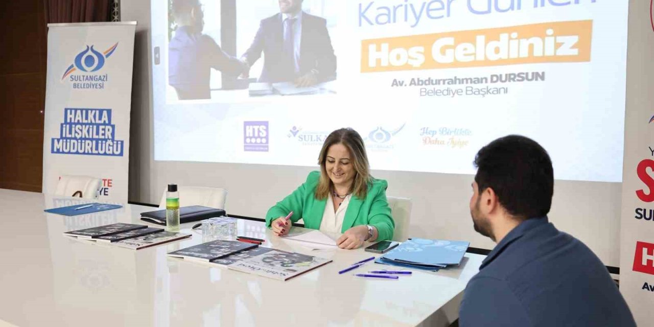 SULTANGAZİ BELEDİYESİ KARİYER MERKEZİ’NDEN 23 BİN 500 KİŞİYE İŞ İMKANI SAĞLADI