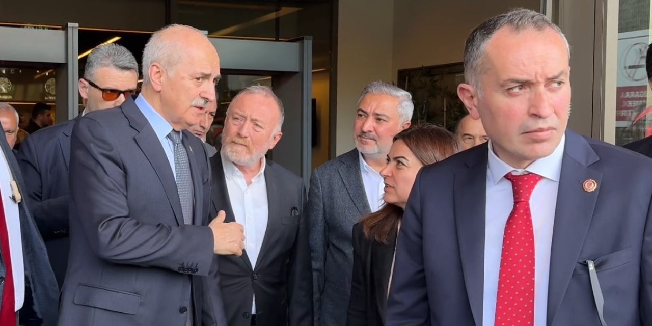 TBMM BAŞKANI NUMAN KURTULMUŞ, SIRRI SÜREYYA ÖNDER’İ HASTANEDE ZİYARET ETTİ