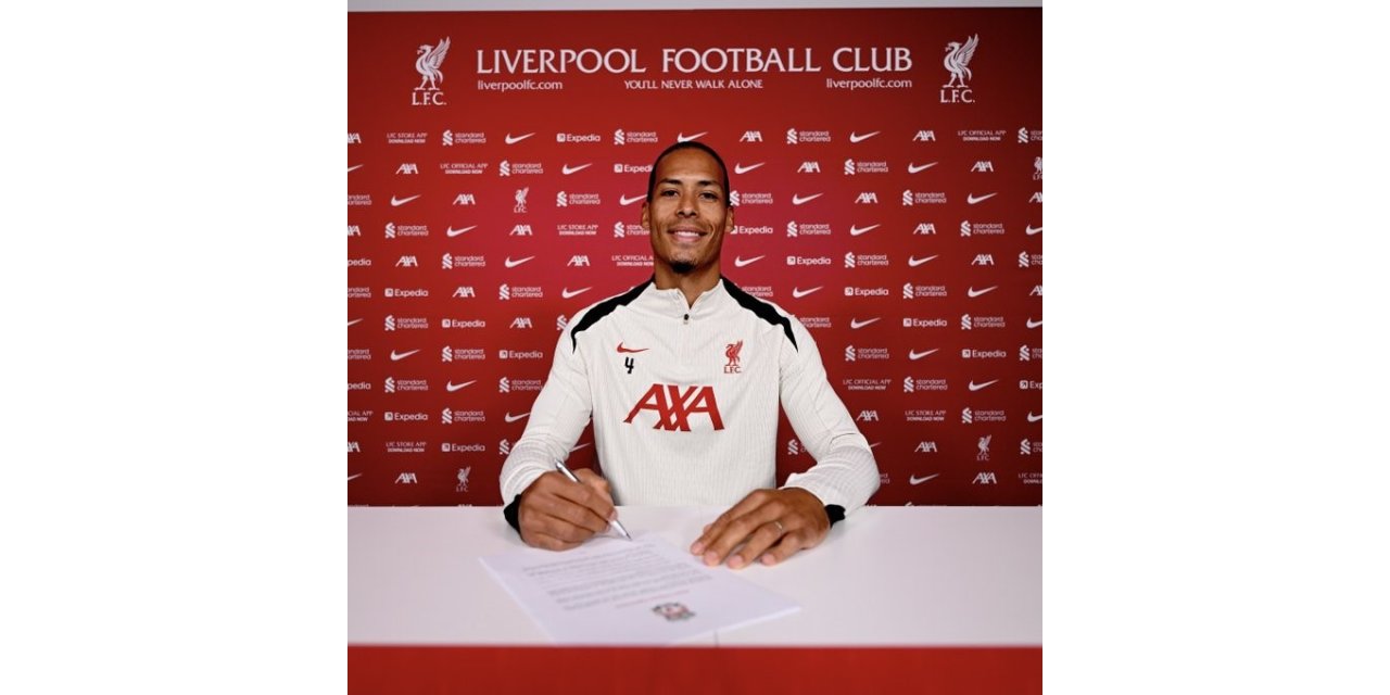 LİVERPOOL, VİRGİL VAN DİJK’IN SÖZLEŞMESİNİ UZATTI