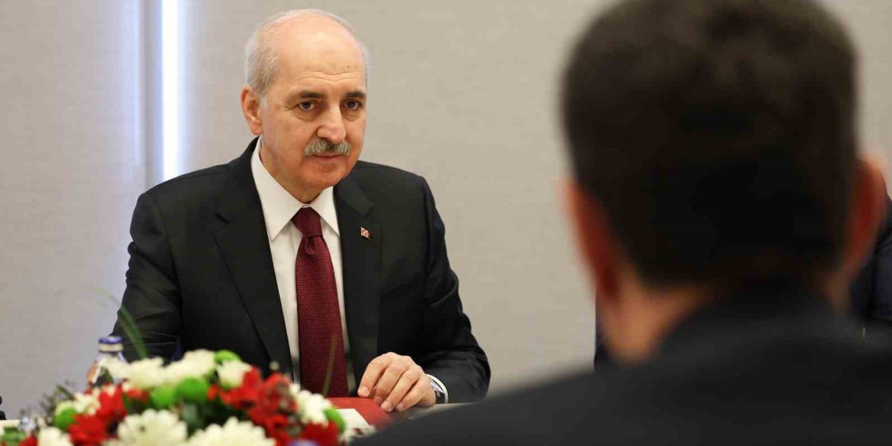 TBMM BAŞKANI KURTULMUŞ, İSTANBUL’DA ÜRDÜN TEMSİLCİLER MECLİSİ BAŞKANI SAFADİ İLE GÖRÜŞTÜ