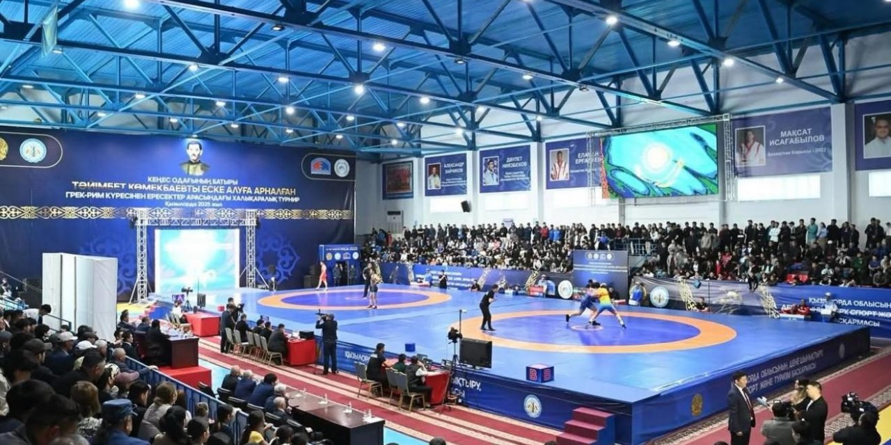 GREKOROMEN GÜREŞ MİLLİ TAKIMI, KAZAKİSTAN’DAN 5 MADALYA İLE DÖNDÜ