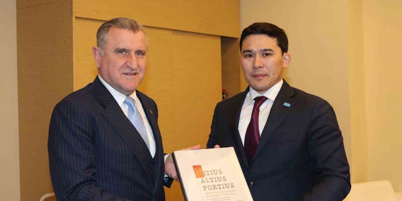 BAKAN BAK, RUSYA’DA MEVKİDAŞI DEGTYAREV İLE GÖRÜŞTÜ