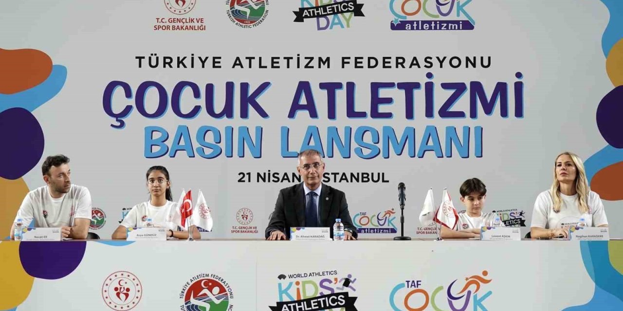 ÇOCUK ATLETİZMİ BASIN LANSMANI GERÇEKLEŞTİRİLDİ