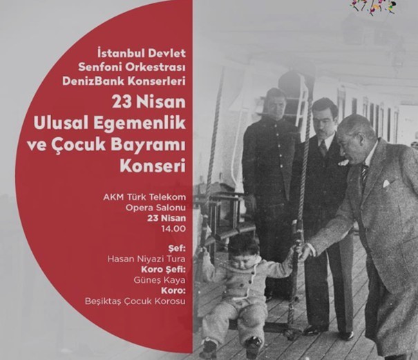 İSTANBUL DEVLET SENFONİ ORKESTRASI DENİZBANK KONSERLERİ’NDE 23 NİSAN COŞKUSU