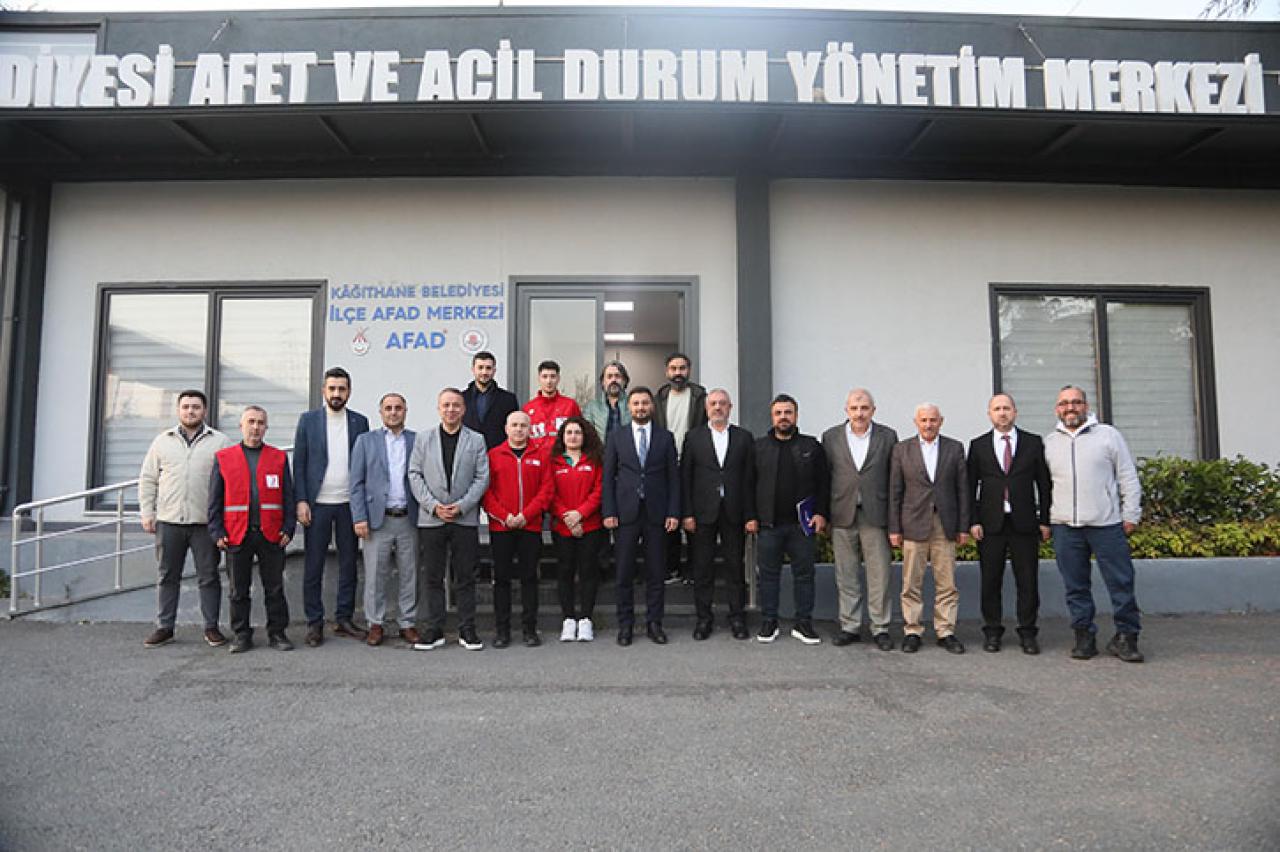 KÂĞITHANE’DE AFET KOORDİNASYON TOPLANTISI GERÇEKLEŞTİRİLDİ