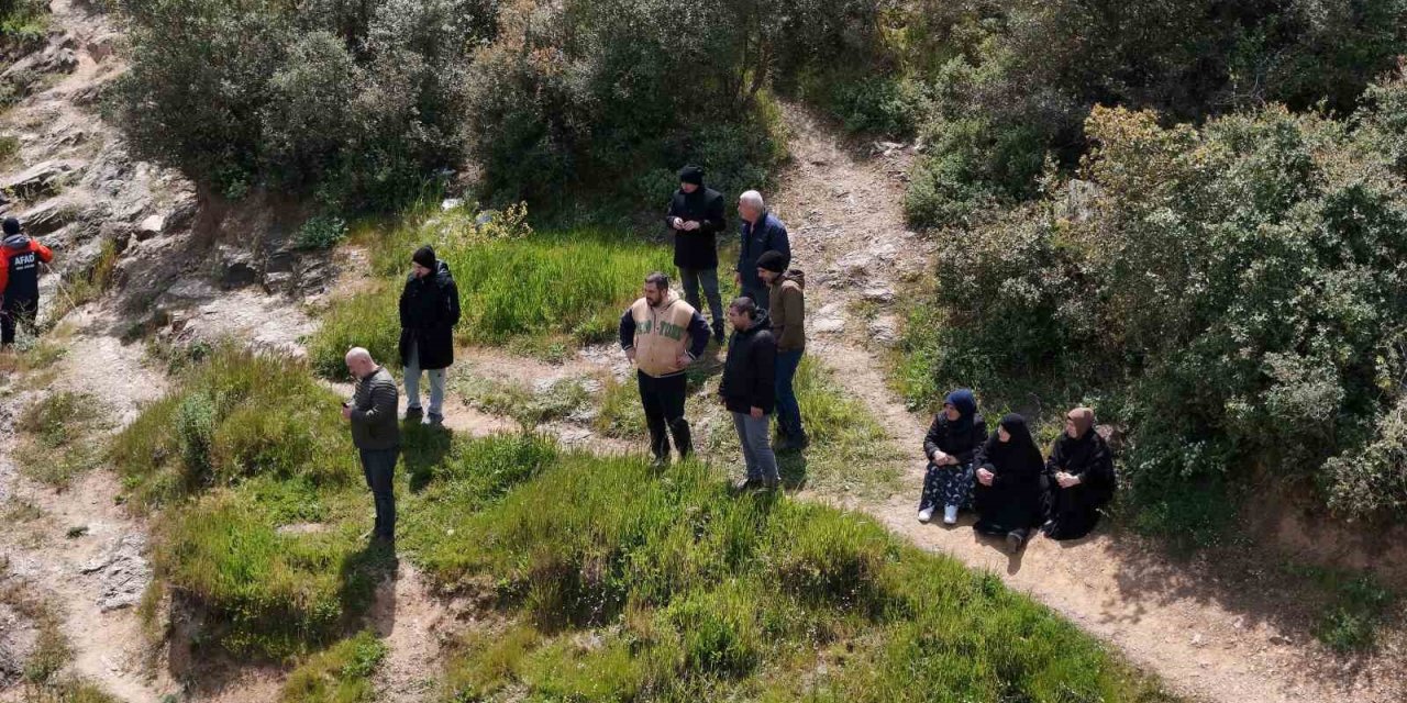 SULTANGAZİ’DE KAYBOLAN İSHAK ÖZTÜRK’Ü ARAMA ÇALIŞMALARI HAVADAN GÖRÜNTÜLENDİ