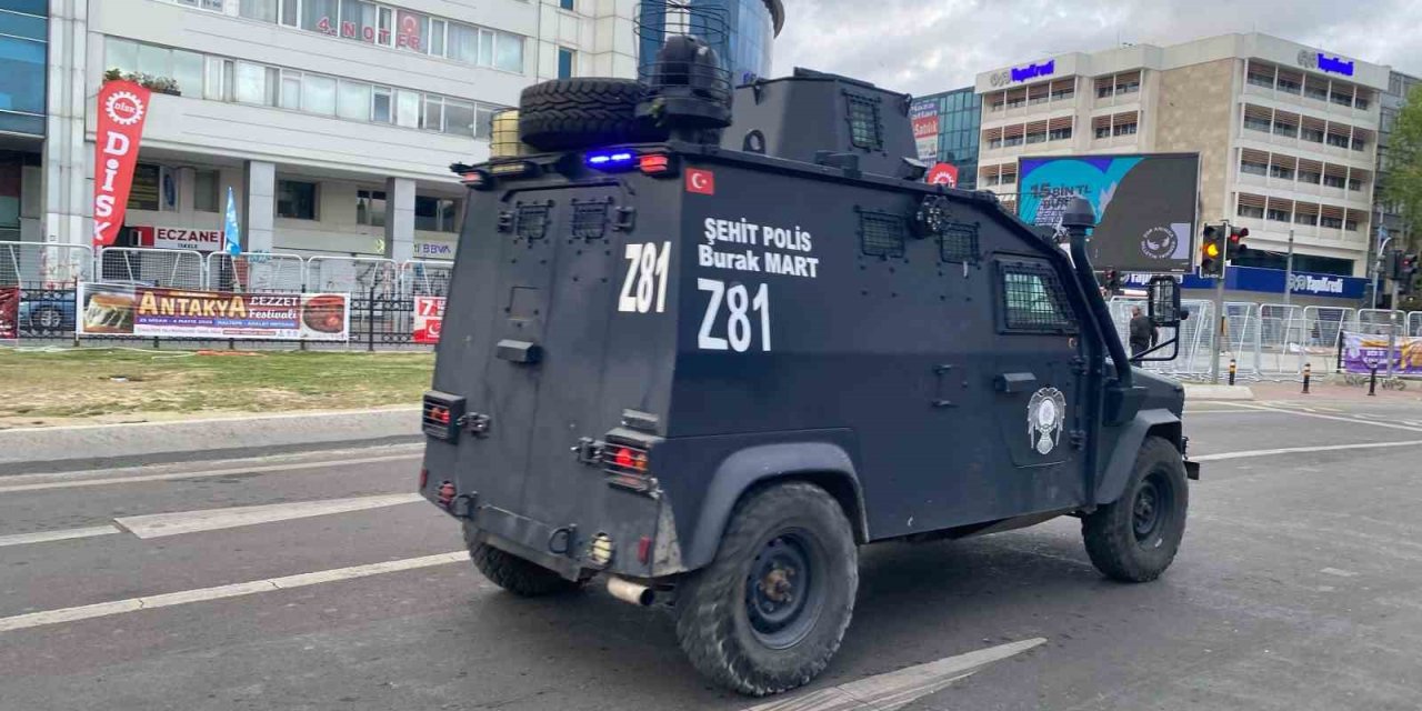 1 MAYIS KUTLAMALARI ÖNCESİ KADIKÖY’DE YOĞUN GÜVENLİK ÖNLEMİ