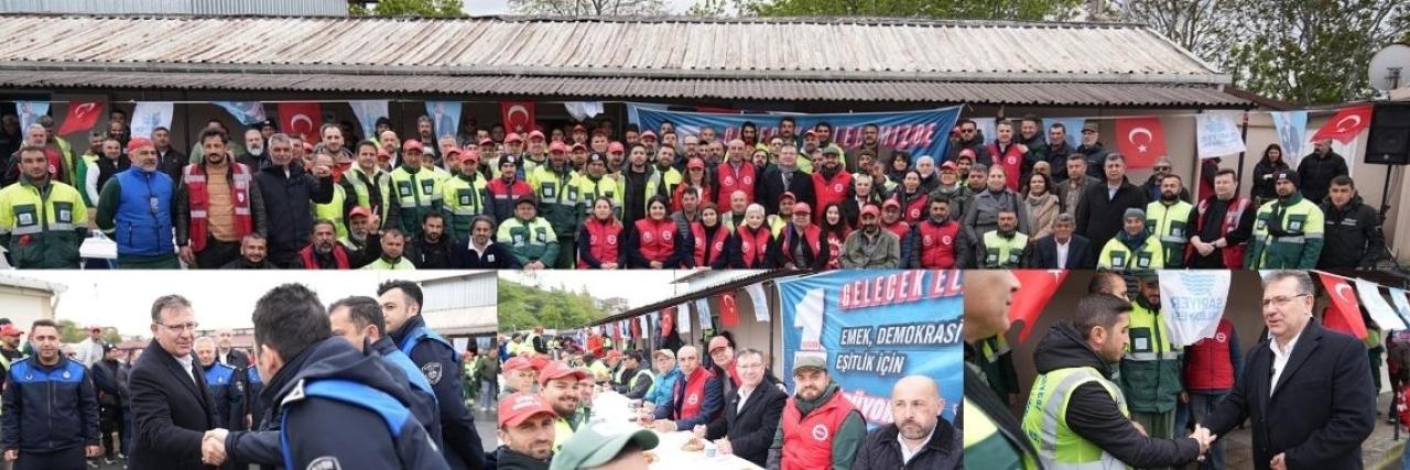 BAŞKAN M. OKTAY AKSU: EMEK EN YÜCE DEĞERDİR