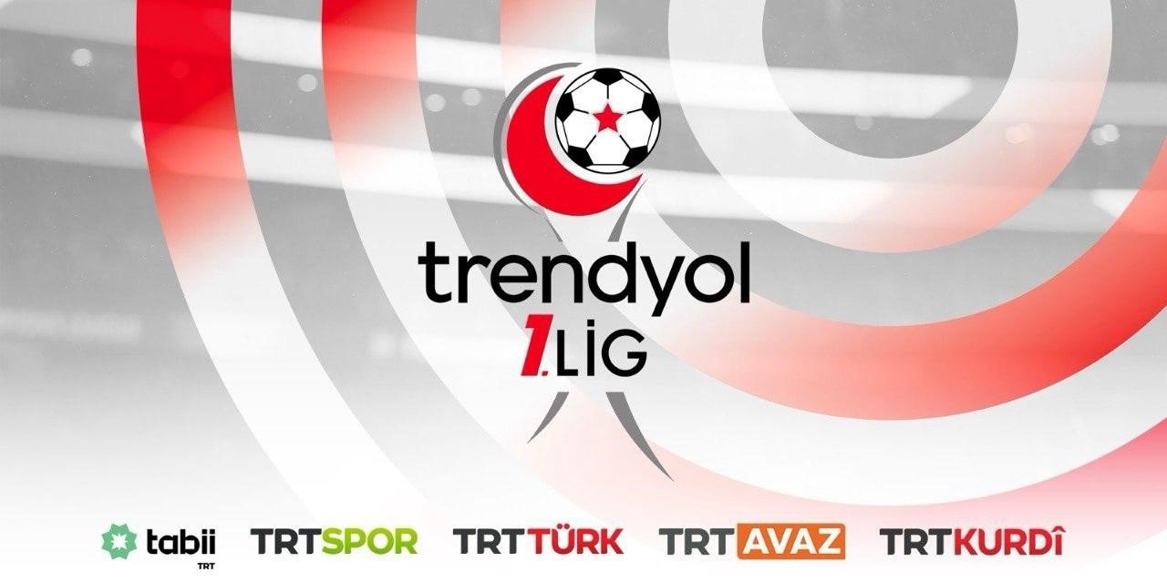 TRENDYOL 1. LİG’DE SÜPER LİG BİLETİ VE KÜMEDE KALMA MÜCADELESİ TRT EKRANLARINDA