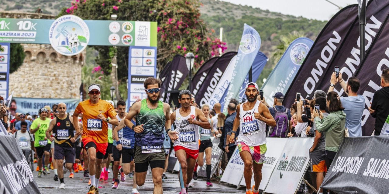 ÇEŞME MARATONU’NA 29 ÜLKEDEN 2 BİN 606 SPORCU KATILACAK