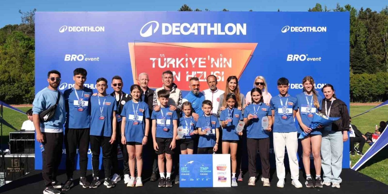 TÜRKİYE’NİN EN HIZLI ÇOCUKLARI BELLİ OLDU