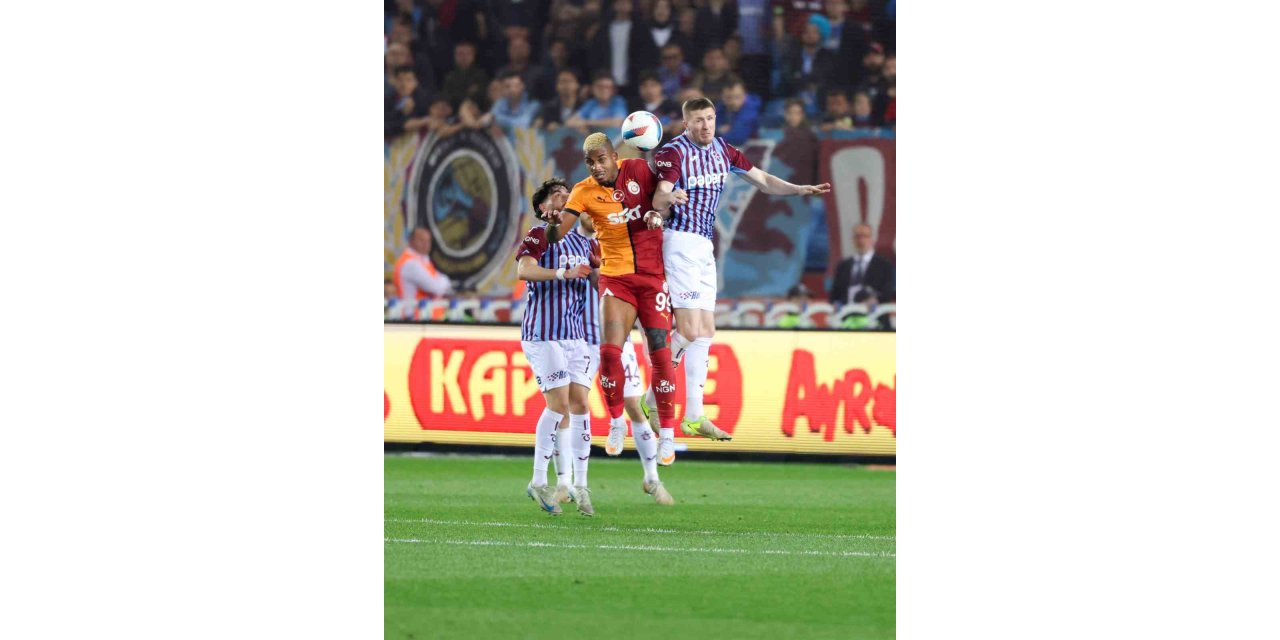 GALATASARAY’IN TRABZONSPOR’A KARŞI BİLEĞİ BÜKÜLMÜYOR