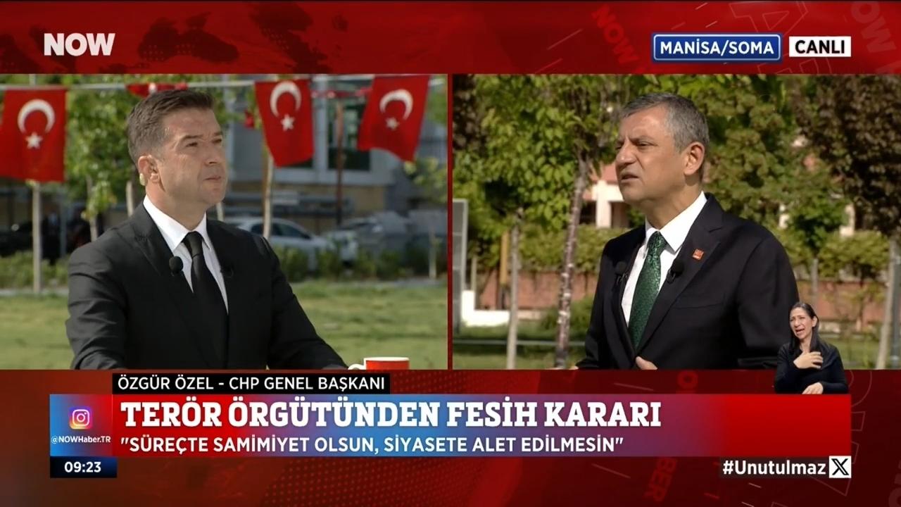CHP Genel Başkanı Özgür Özel: “Hem Barışın Hem De Türkiye’nin Bölünmez Bütünlüğünün Güvencesiyiz”