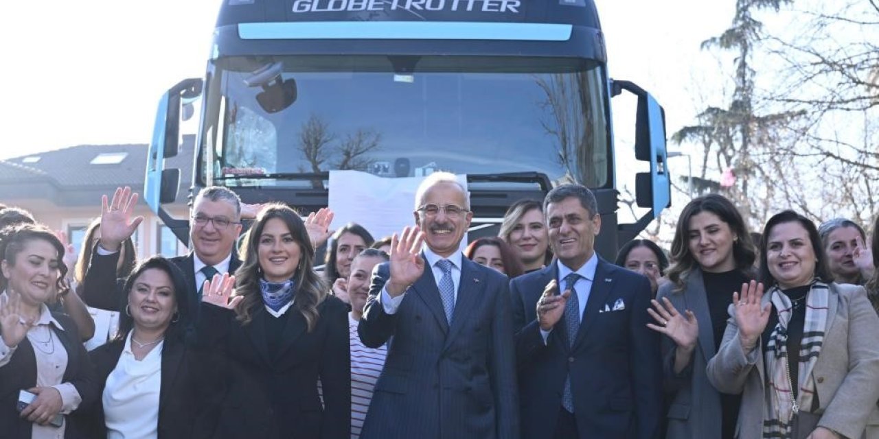 KADIN TIR SÜRÜCÜ İSTİHDAMINA GÜÇLÜ TEŞVİK GELDİ