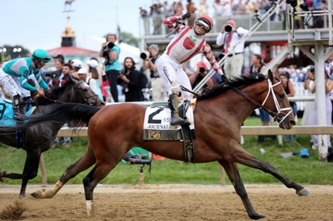 150. Preakness Stakes’te zafer Journalism’in oldu