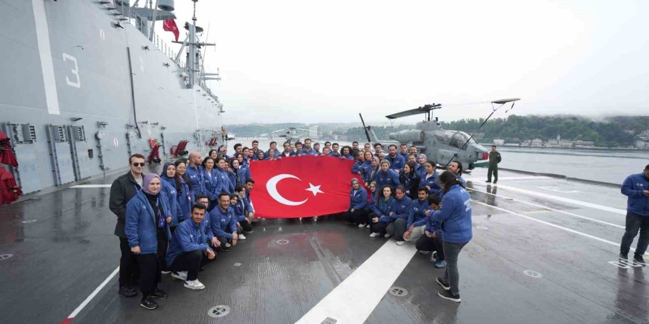 GENÇLER TCG ANADOLU İLE SAMSUN’A DOĞRU TARİHİ YOLCULUK YAPIYOR