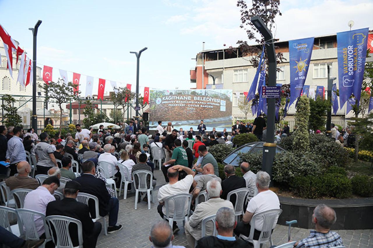 “VATANDAŞ SORUYOR, BAŞKAN CEVAPLIYOR” BULUŞMALARI KÂĞITHANE’NİN HER MAHALLESİNE ULAŞIYOR