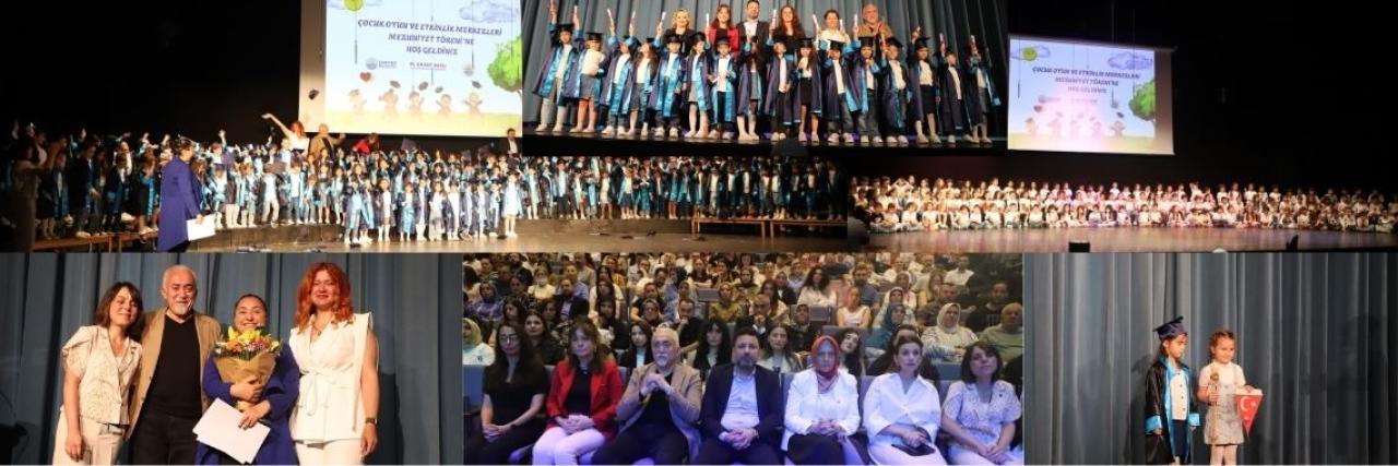 SARIYER BELEDİYESİ ÇOCUK OYUN VE ETKİNLİK MERKEZLERİ'NDE MEZUNİYET COŞKUSU