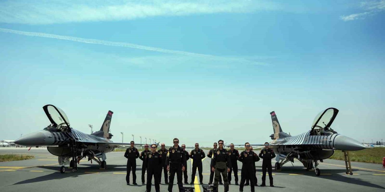 SOLOTÜRK GÖSTERİ EKİBİ İSTANBUL’UN FETHİ ETKİNLERİ İÇİN YAPTIĞI GÖSTERİYE BÖYLE HAZIRLANDI