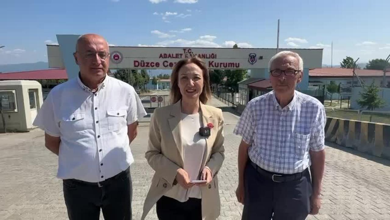 Aylin Nazlıaka, Fatoş Pınar Türker’i Düzce Cezaevi'nde Ziyaret Etti: “Bir An Önce Hak, Hukuk, Adalet Yerini Bulsun”