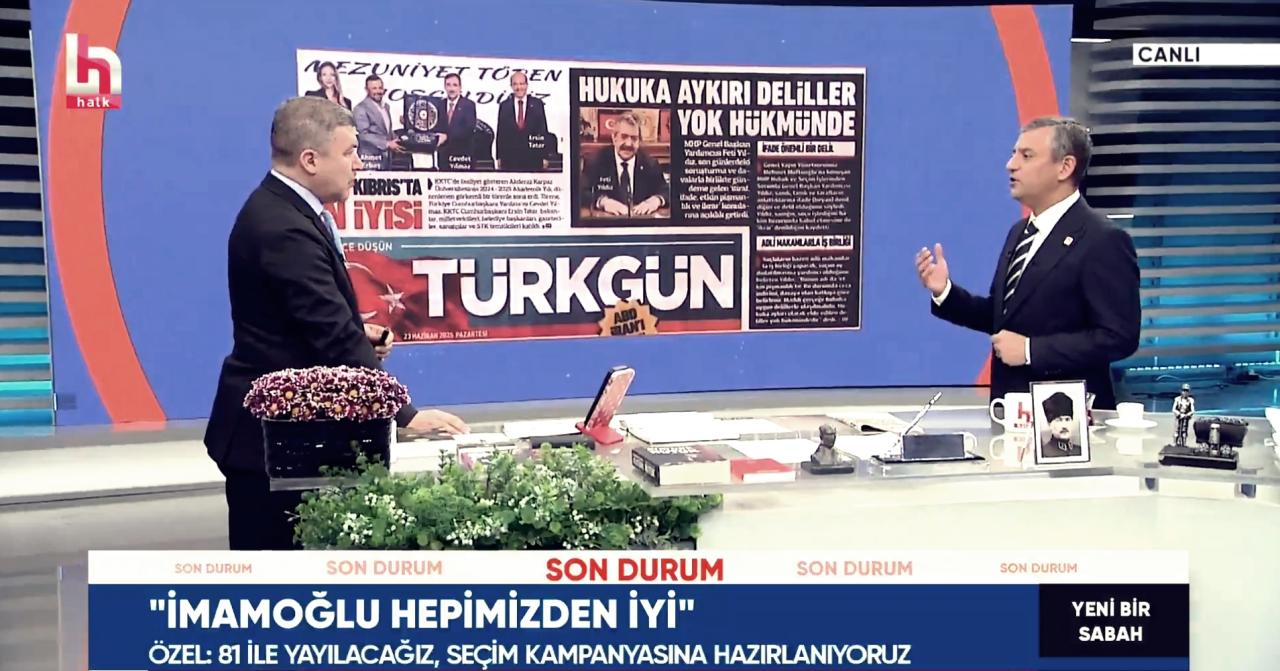Cumhuriyet Halk Partisi Genel Başkanı Özgür Özel: “Biz Poz Vererek Değil, Olduğumuz Gibi Siyaset Yapıyoruz”