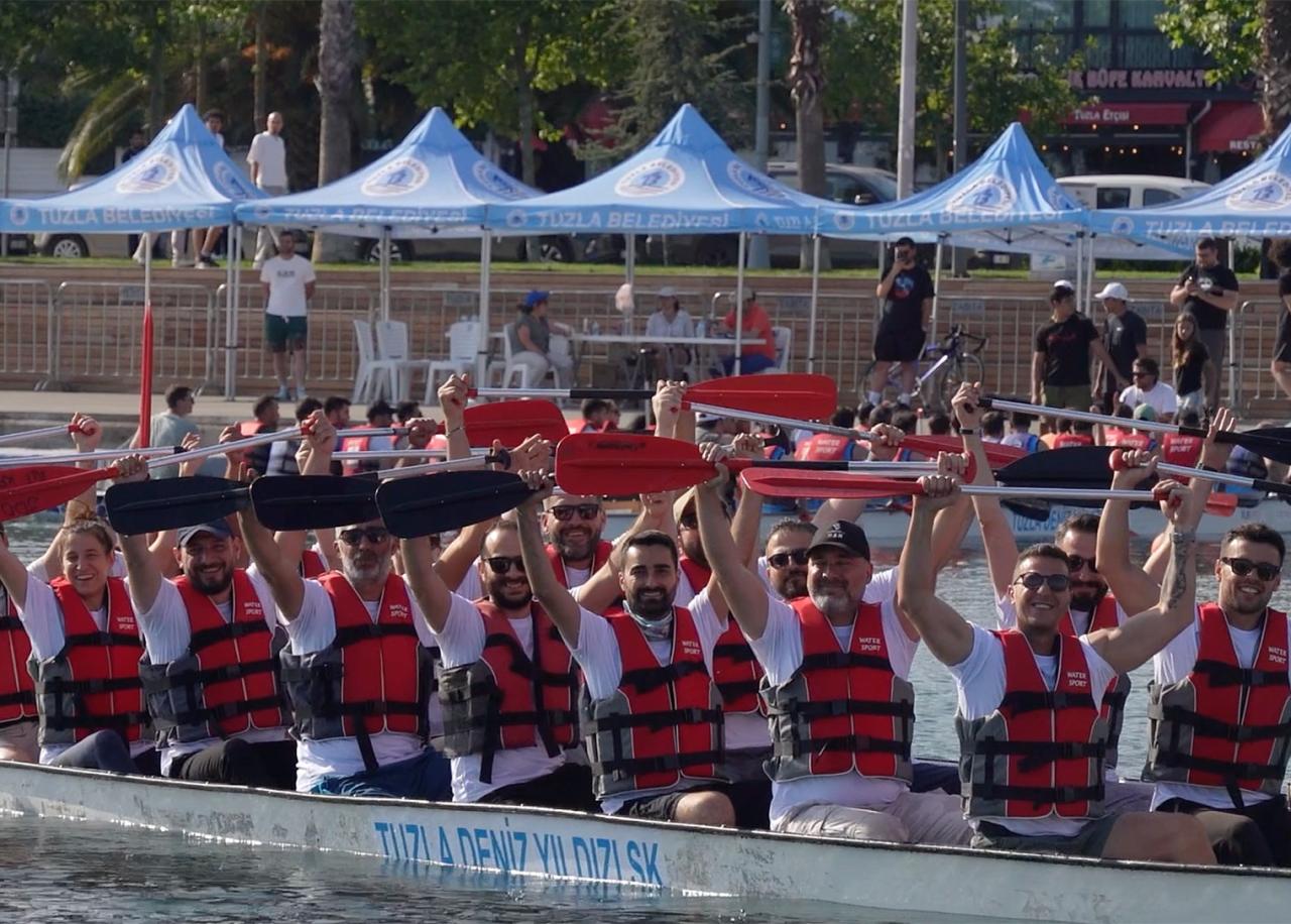 Gemi inşa sanayisinin en büyükleri denizde yarıştı