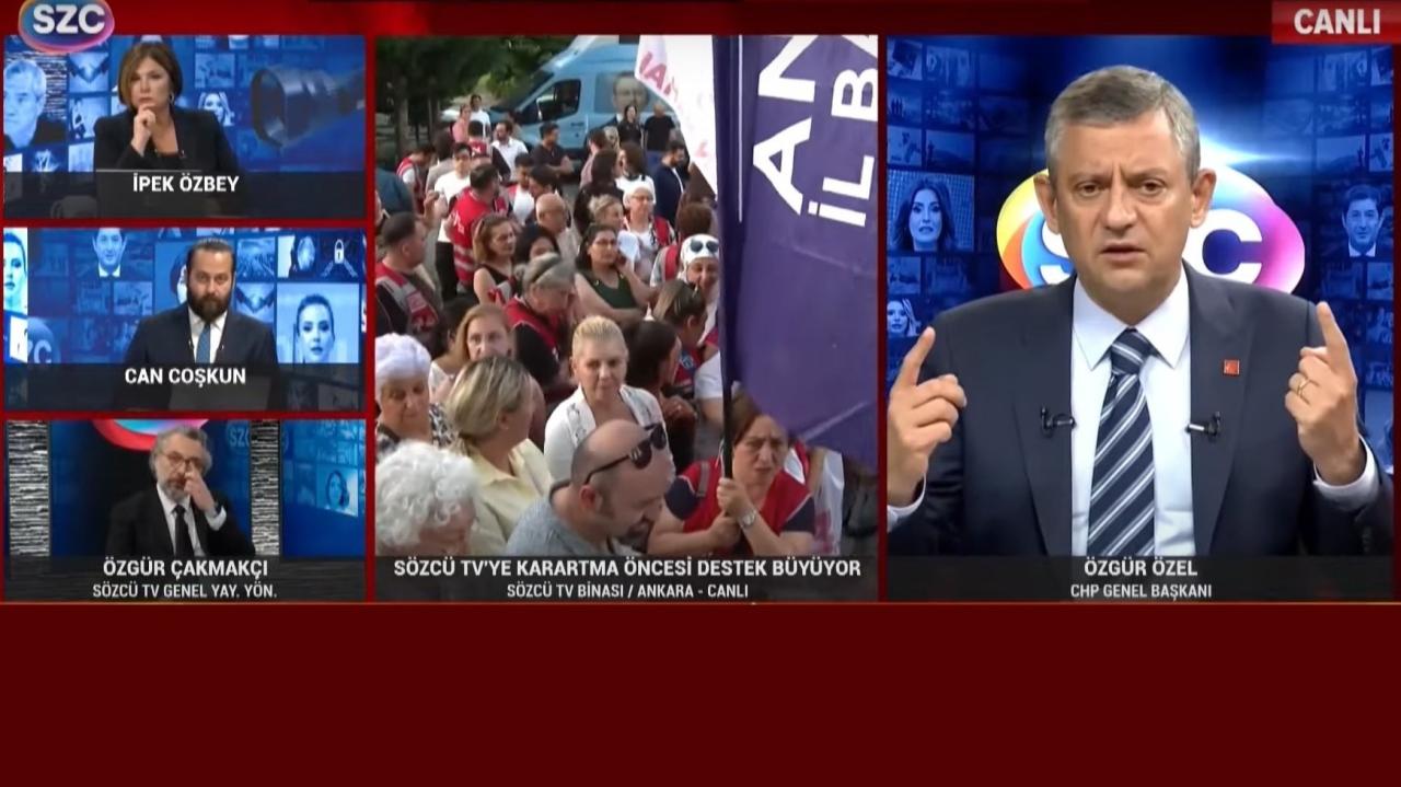 CHP Lideri Özgür Özel, SZC TV’yi Ziyaret Etti: “İktidar, Kötülükte Sınır Tanımıyor”
