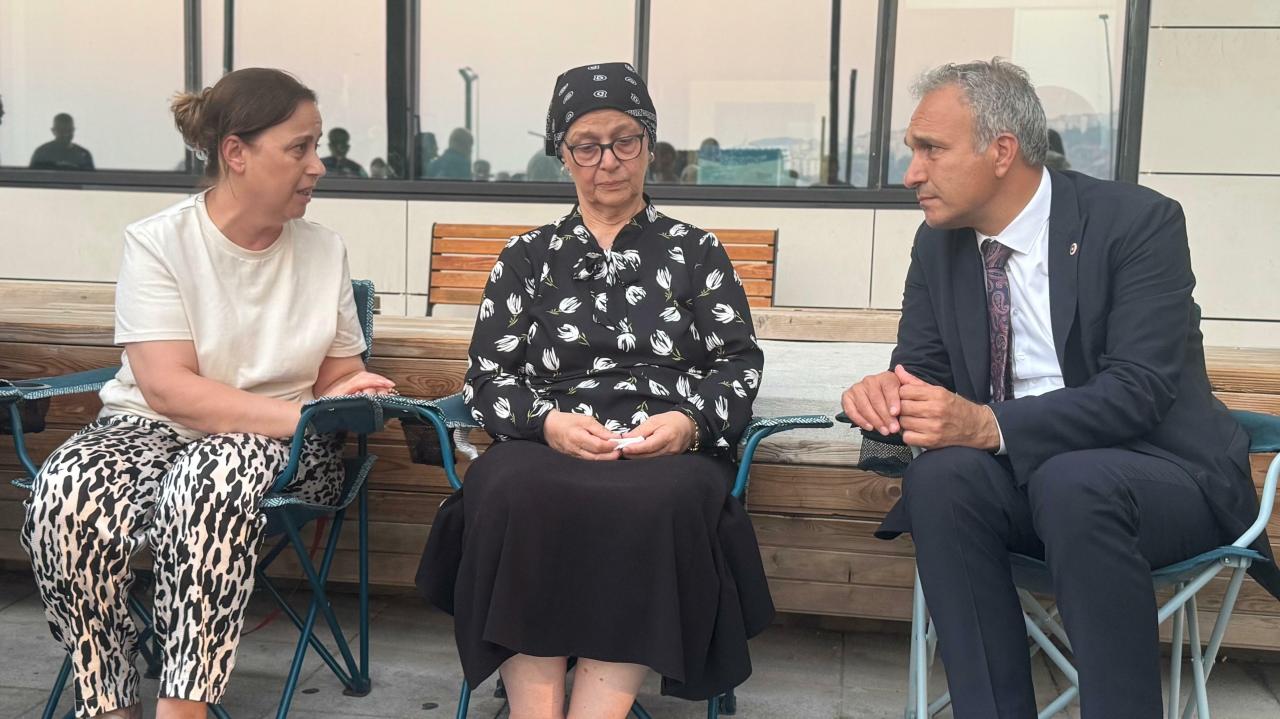 Suat Özçağdaş, Murat Çalık'ın Ailesiyle Hastanede Görüştü... 