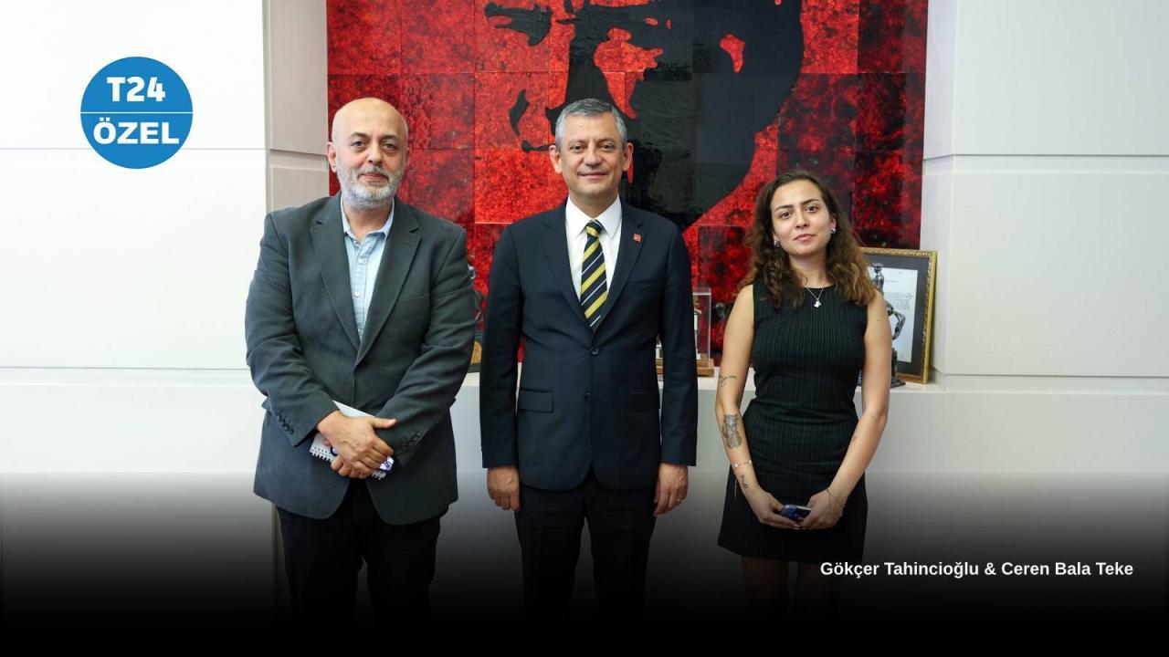 Cumhuriyet Halk Partisi Genel Başkanı Özgür Özel, T24'e Konuştu