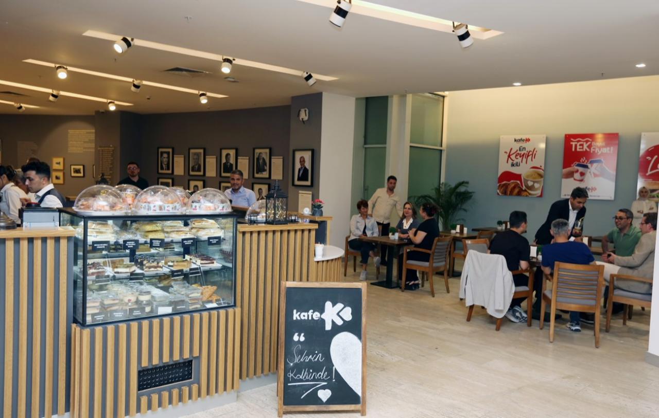 KAFE K HİZMETE AÇILDI!