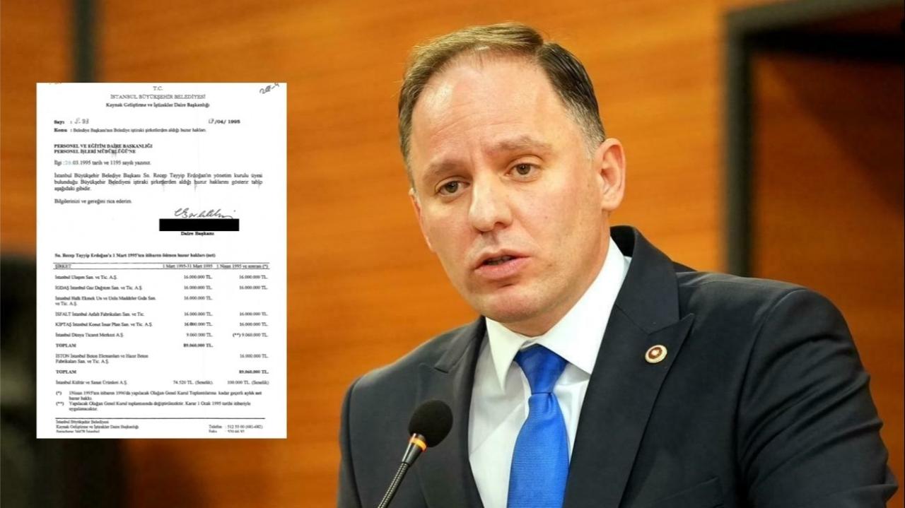 Deniz Yavuzyılmaz: Cumhurbaşkanı Erdoğan'ın İBB Başkanı Olduğu Dönemde Her Ay 8 Maaş Aldığını Tespit Ettik