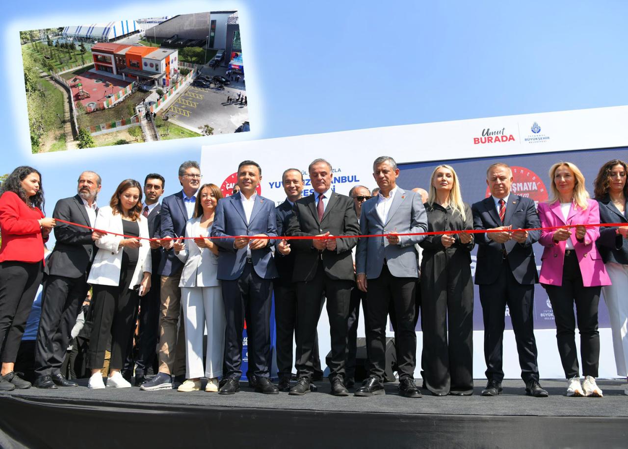 İstanbul’da 16 kreş eş zamanlı açıldı, tören 3 kreşin yer aldığı Tuzla’da yapıldı