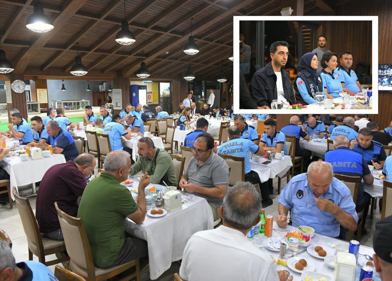 Tuzla Belediyesi’nden Zabıta Haftası’na özel anlamlı etkinlik