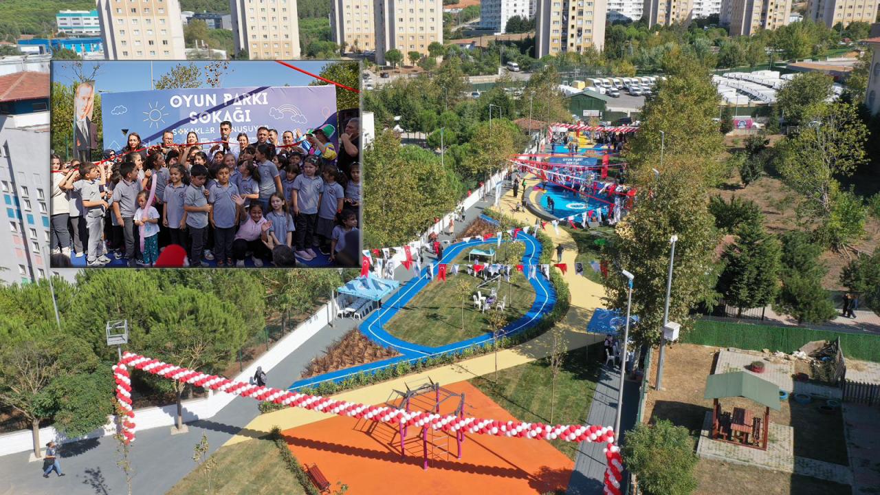 “Oyun Parkı Sokağı” hizmete açıldı