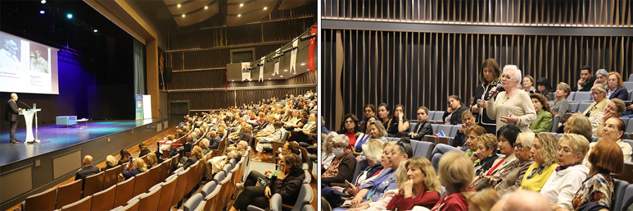 SARIYERLİLER ALZHEİMER PANELİNE YOĞUN İLGİ GÖSTERDİ