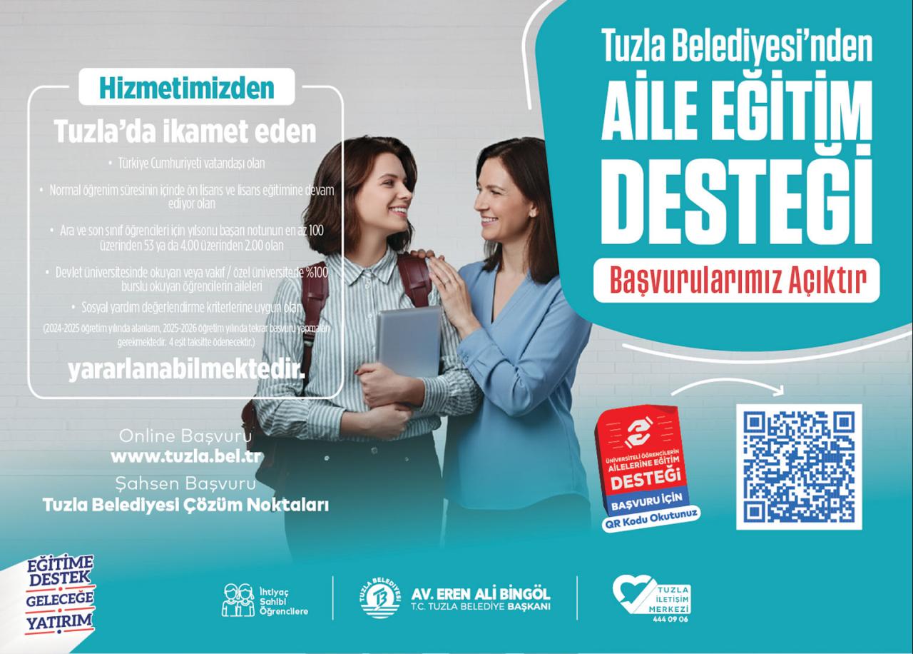 Aile Eğitim Desteği başvuruları başladı