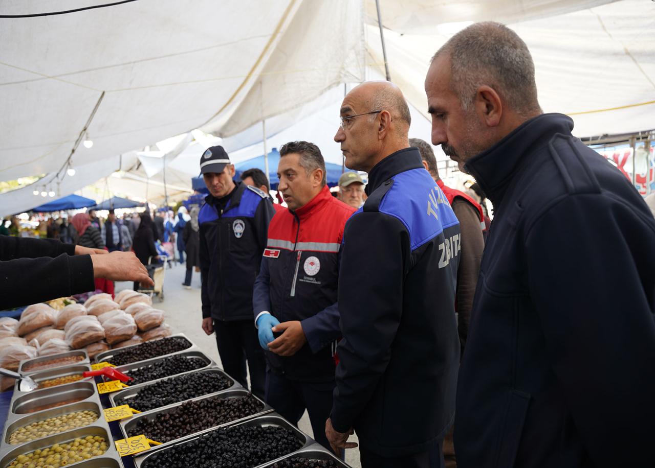 Tuzla Belediyesi’nden pazar yerlerine hijyen ve etiket denetimi